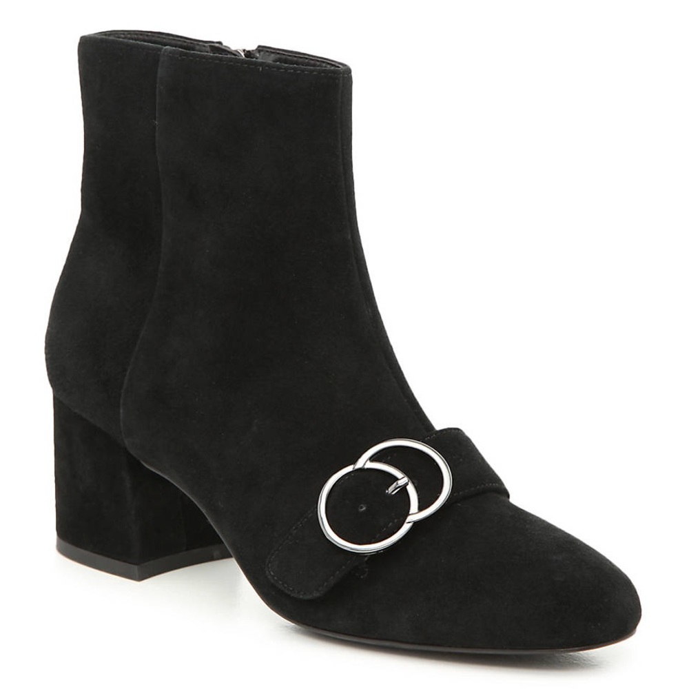 Bleaker and Bond - Lacey Black Suede Ankle Boots